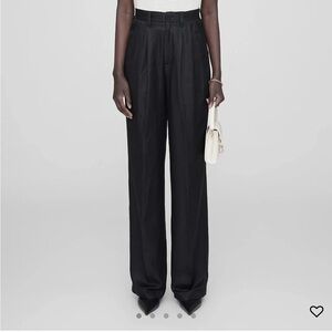Anine Bing Carrie Pant linen blend 40